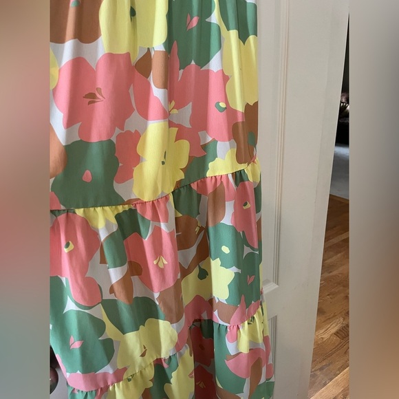 Social Standard by Sanctuary colorful Mid-calf dress Women’s size Large - Picture 8 of 16